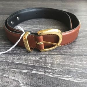 Light Brown / Cognac G Belt - made in France